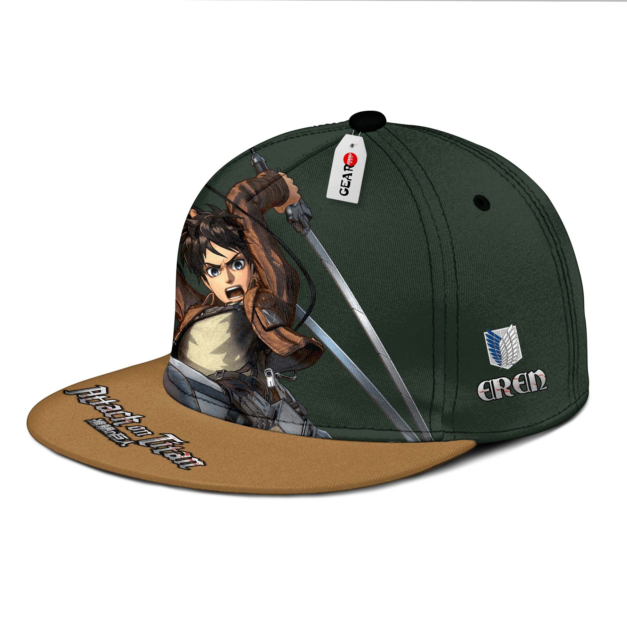 NEW Eren Attack On Titan Cap hat2