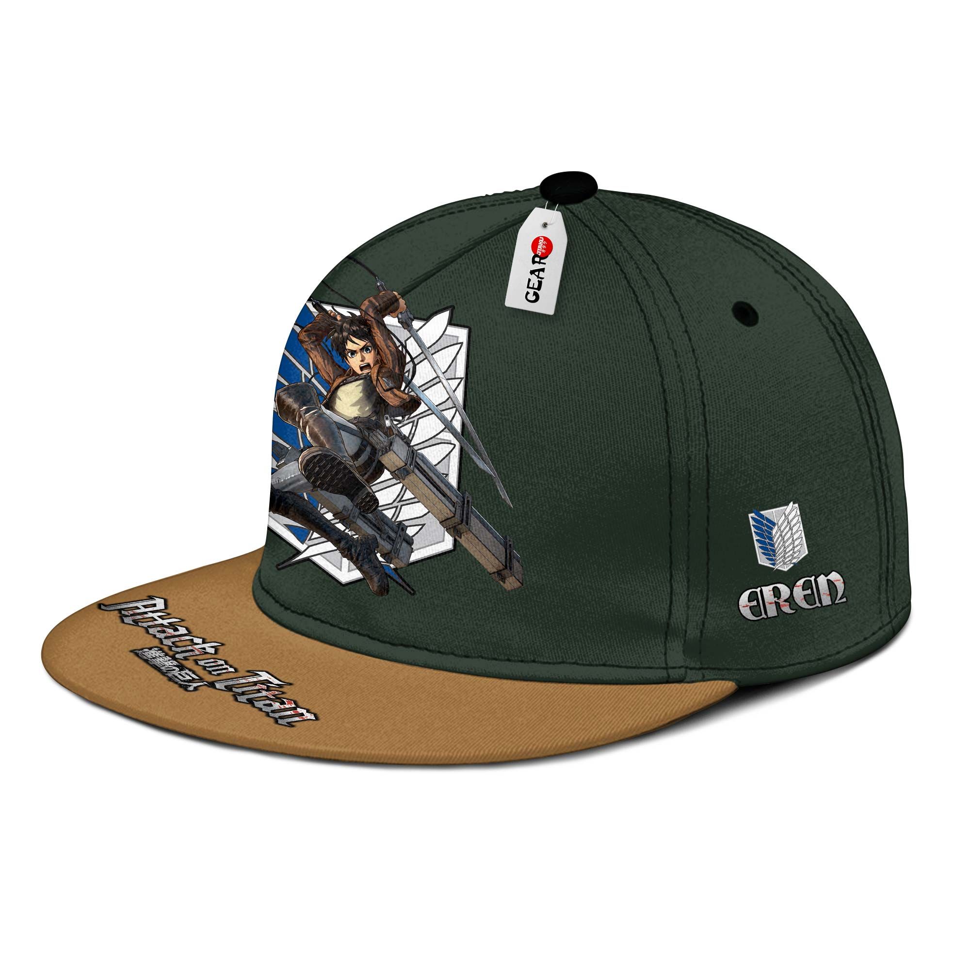 NEW Survey Corp Eren Attack On Titan Cap hat2