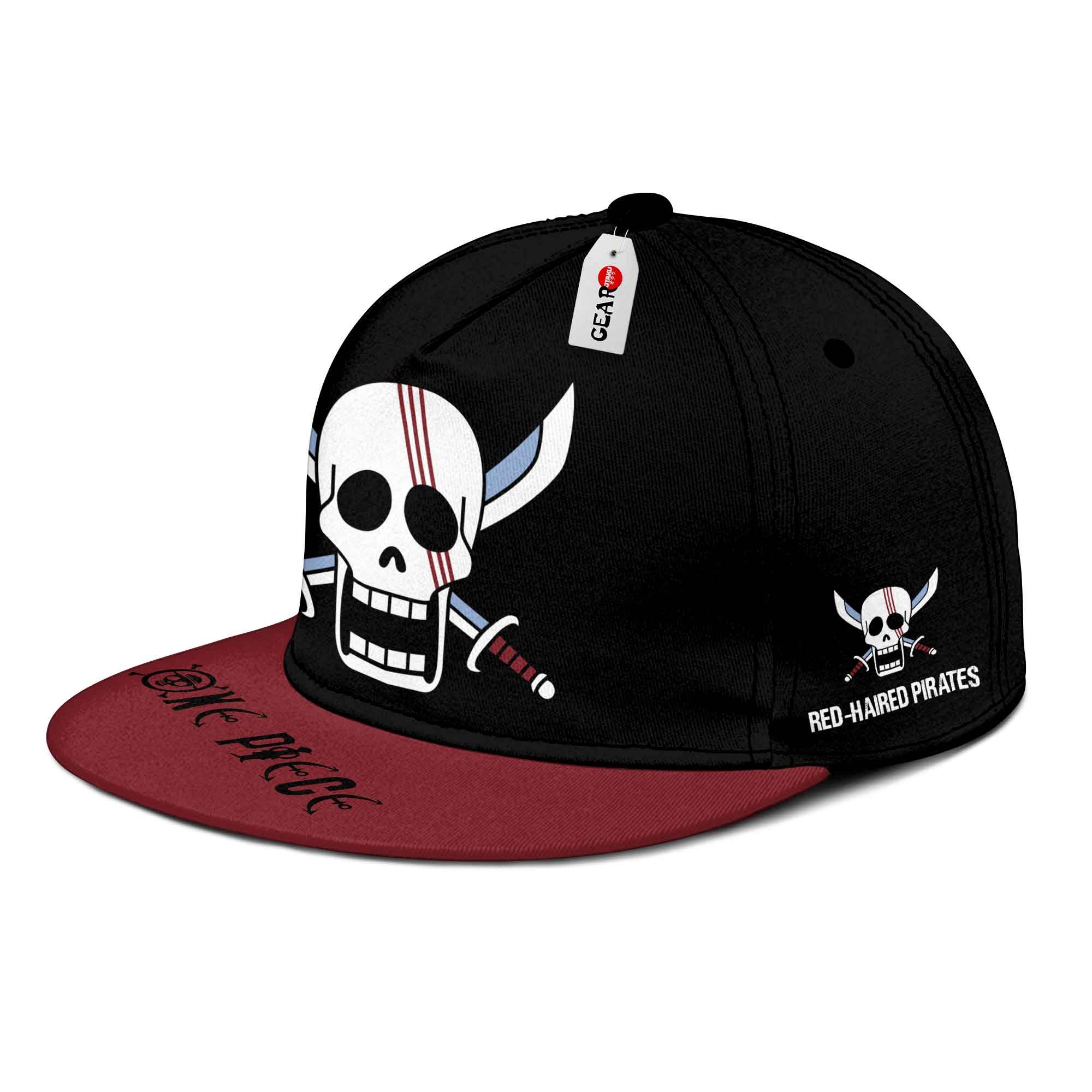NEW Red Hair Pirates One Piece Cap hat2