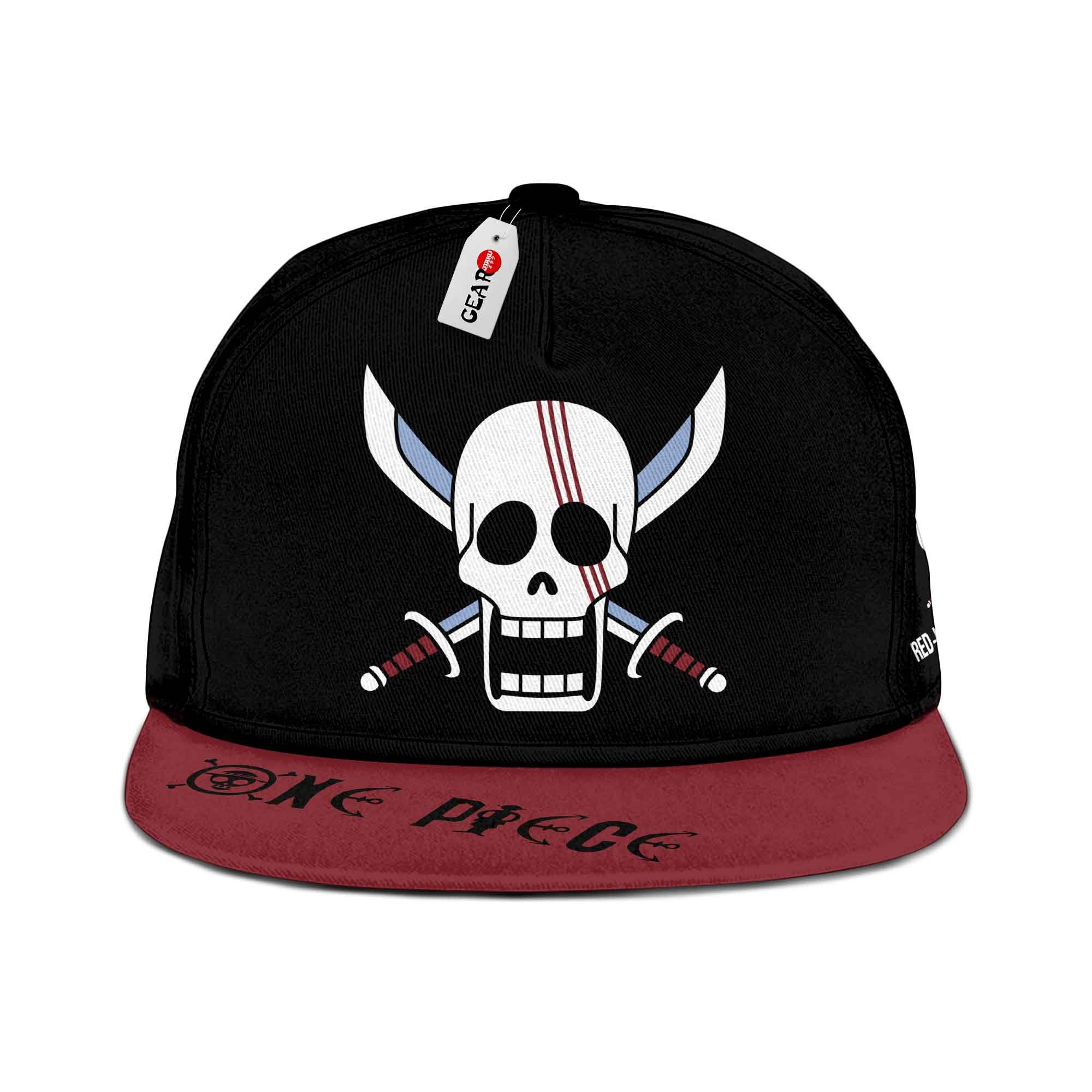 NEW Red Hair Pirates One Piece Cap hat1