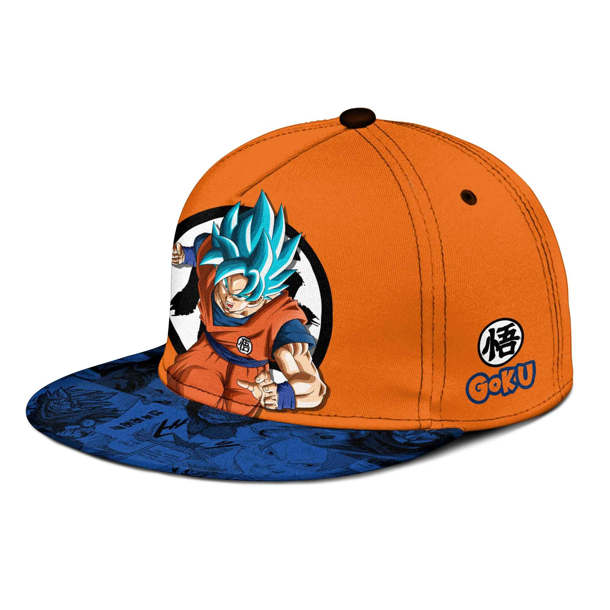 NEW Goku Blue Dragon Ball Cap hat2