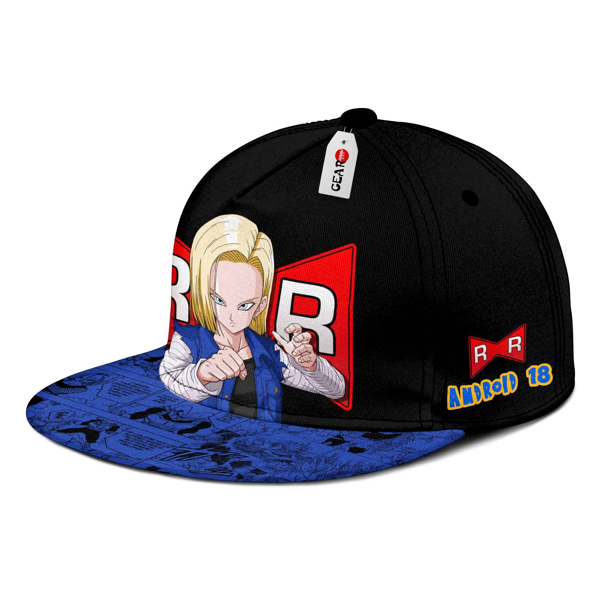 NEW Android 18 Dragon Ball Cap hat2