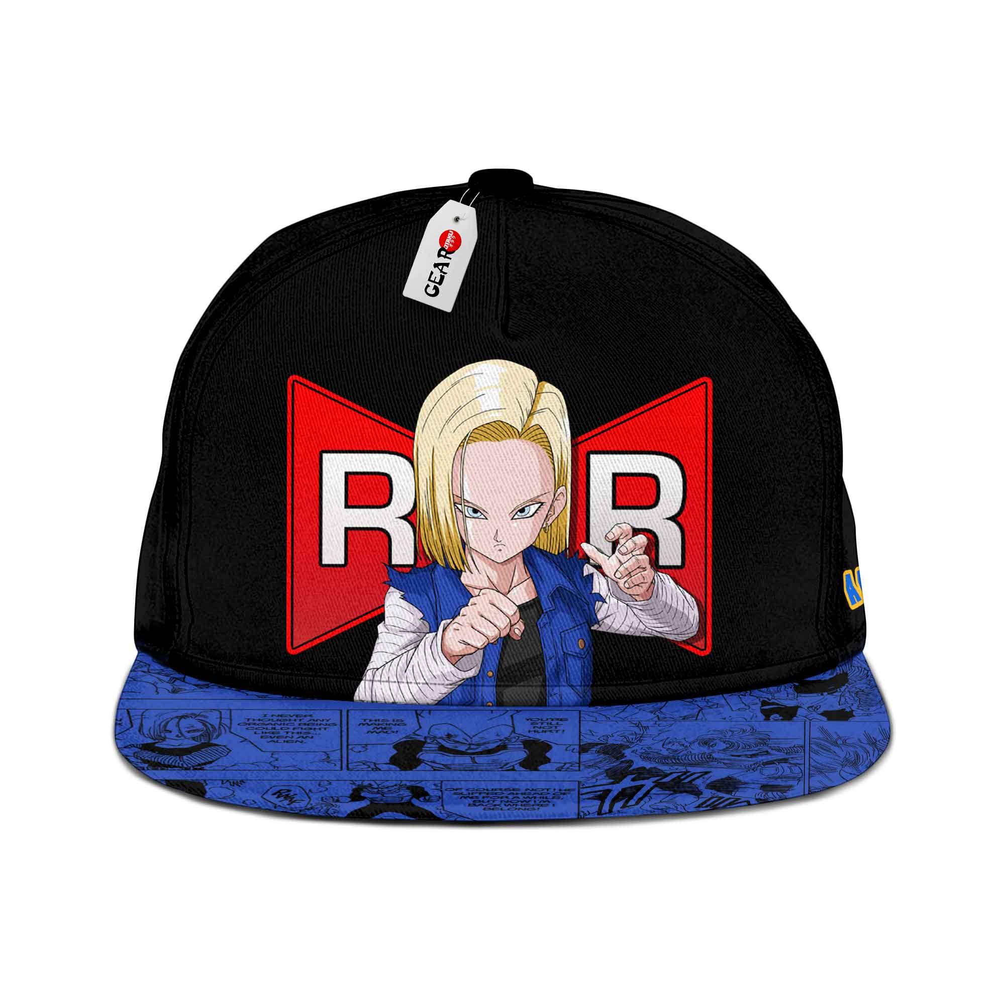 NEW Android 18 Dragon Ball Cap hat1