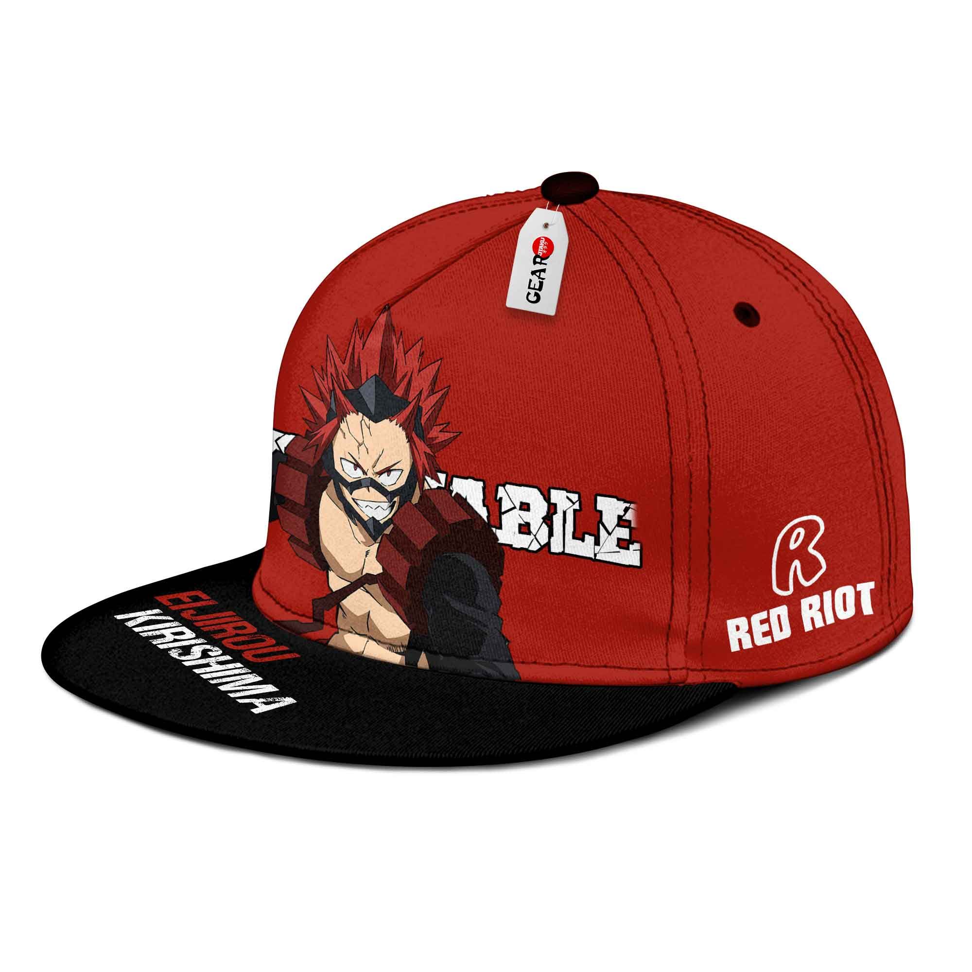 NEW Eijiro Kirishima Red Riot My Hero Academia Cap hat2