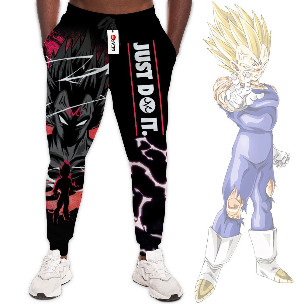 BEST Majin Vegeta Just Do It Anime Dragon Ball Jogger Pants1