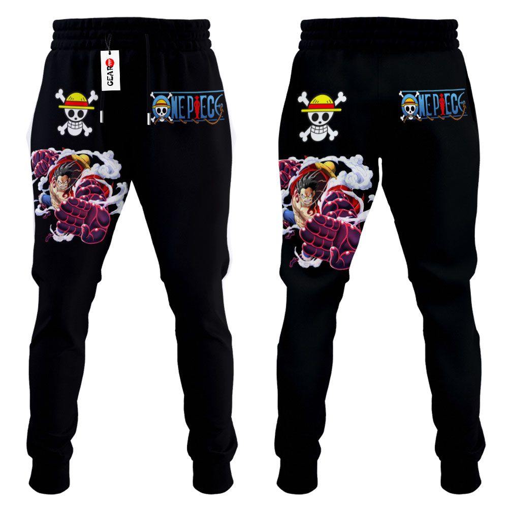 BEST Luffy Gear 4 Anime One Piece Jogger Pants2