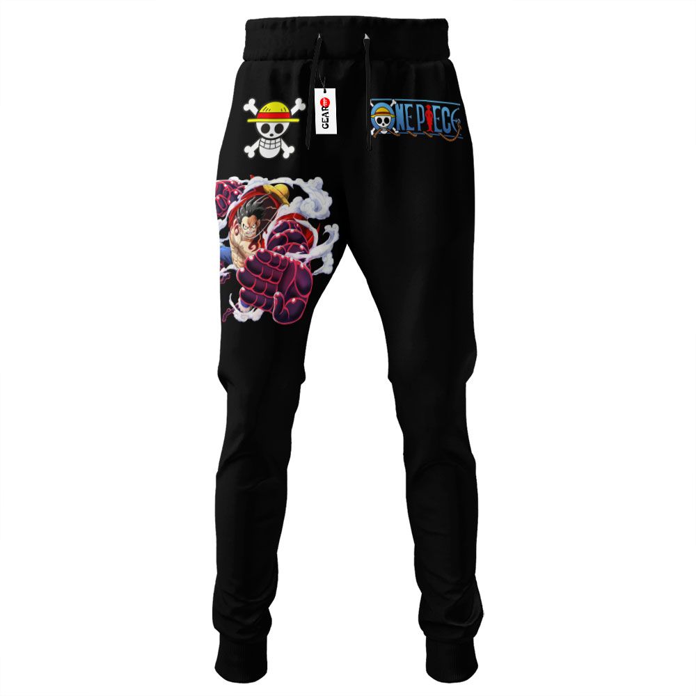 BEST Luffy Gear 4 Anime One Piece Jogger Pants1