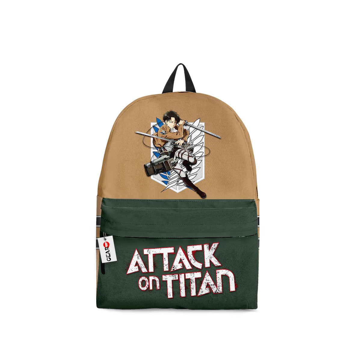 BEST Levi Ackerman Attack On Titan Anime Otaku Backpack Bag1