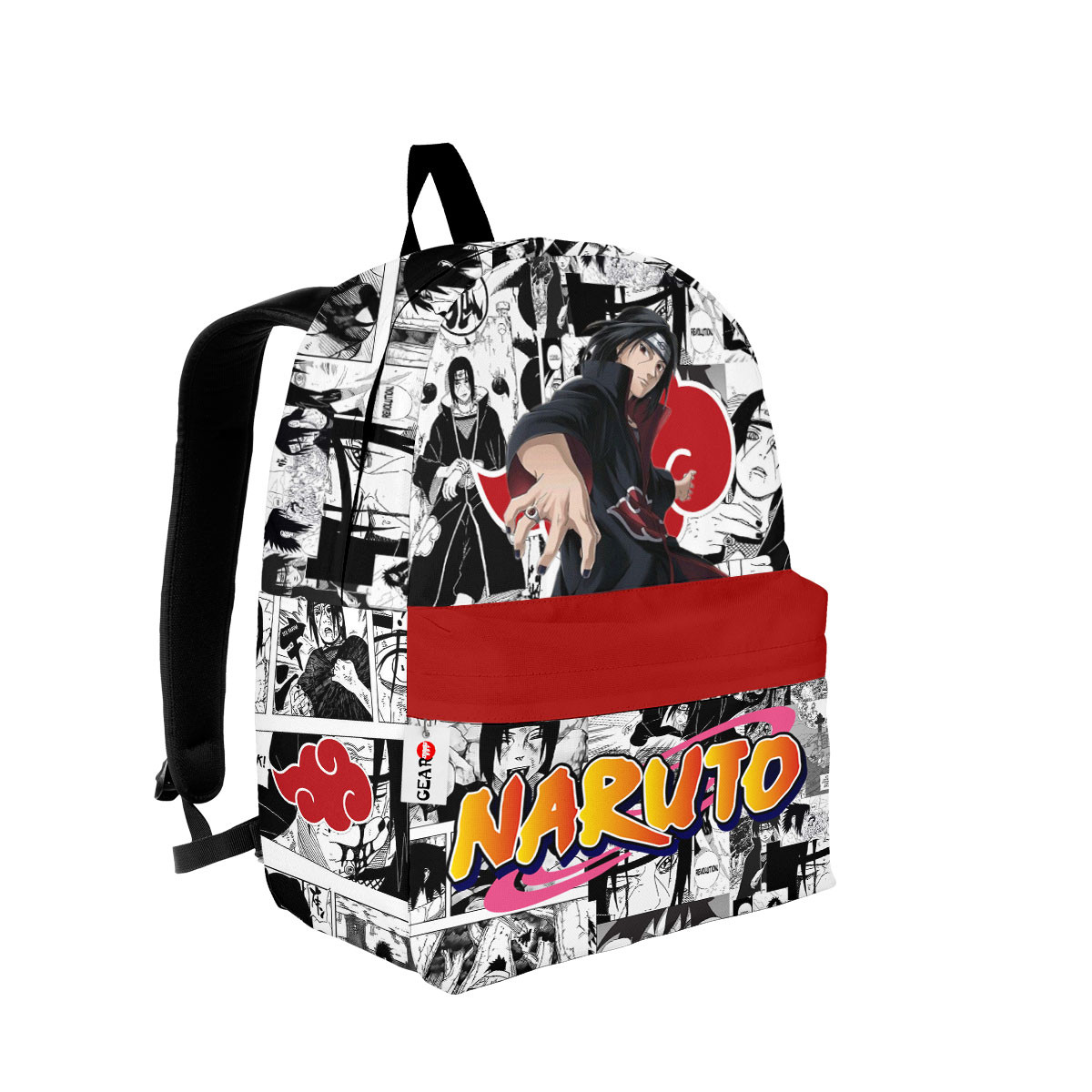 BEST Itachi Uchiha NRT Anime Manga Style Backpack Bag2
