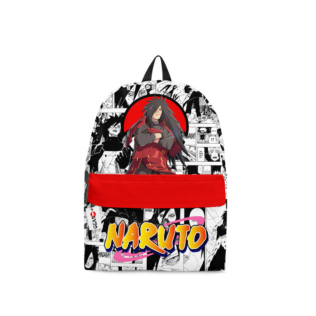 BEST Madara Uchiha NRT Anime Manga Style Backpack Bag1