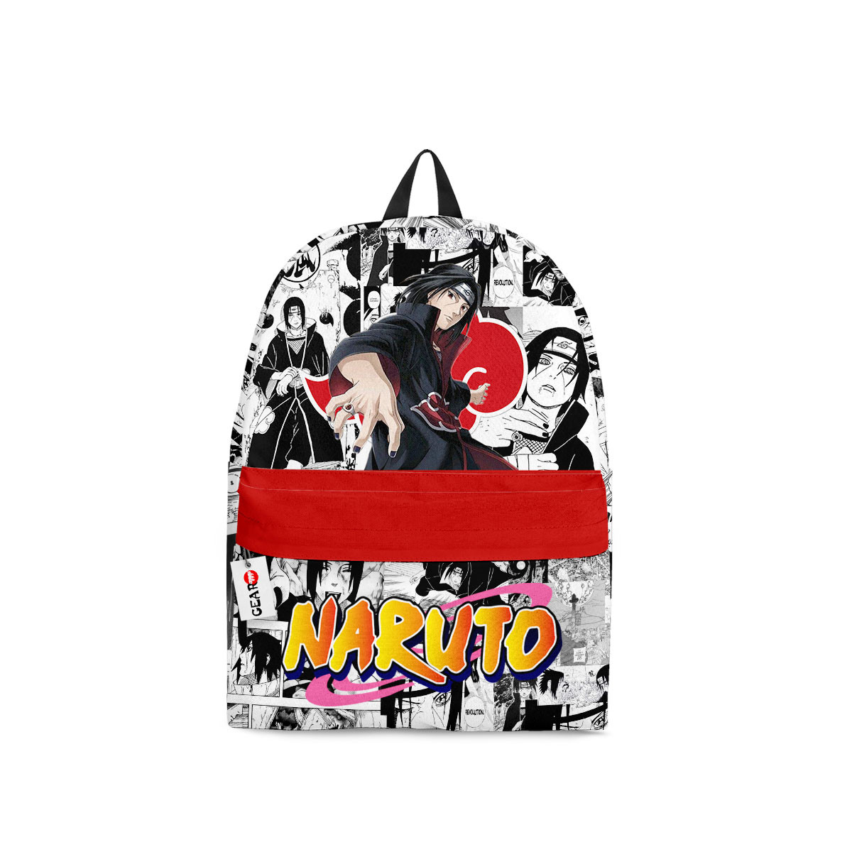 BEST Itachi Uchiha NRT Anime Manga Style Backpack Bag1