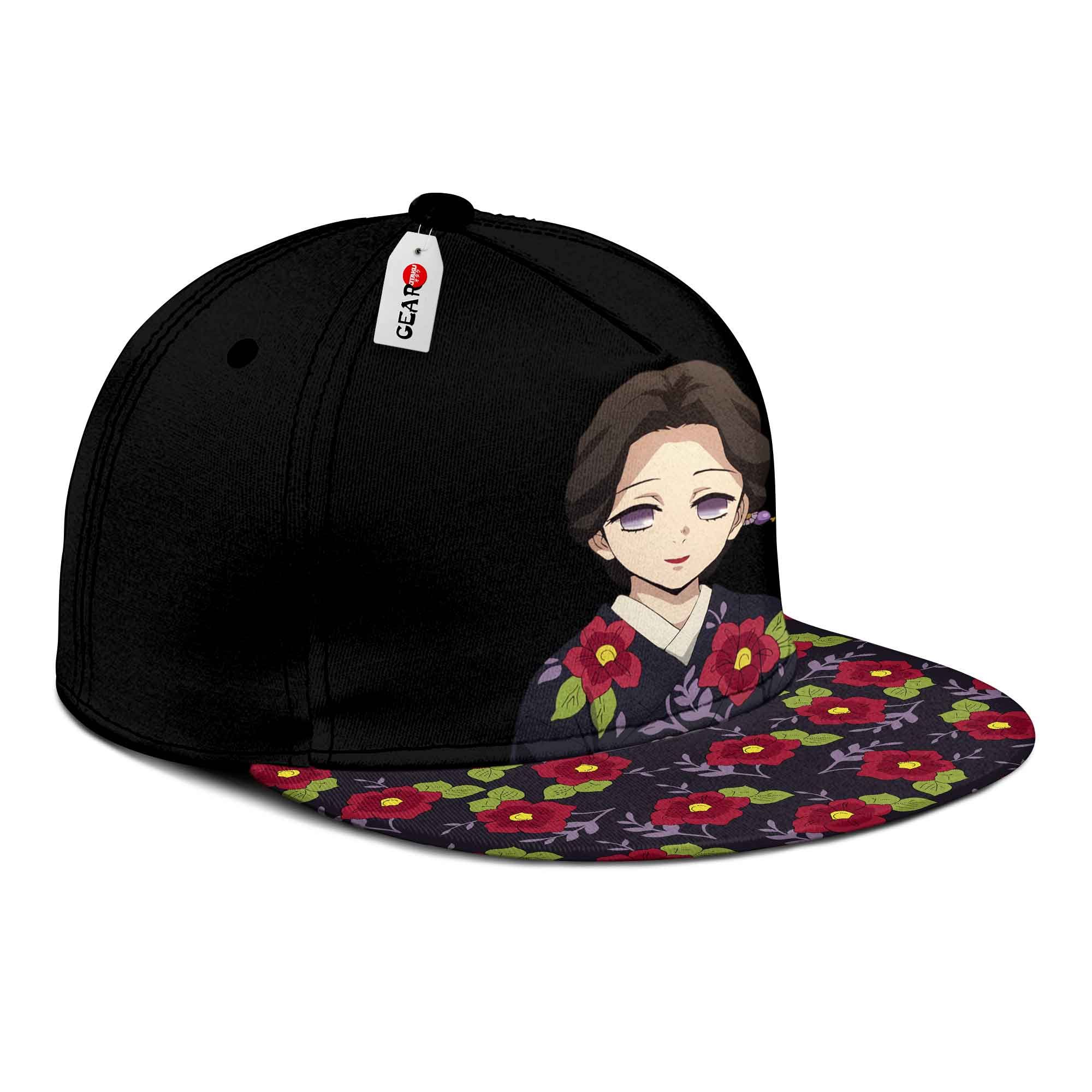 Anime Lady Tamayo Kimetsu Snapback Cap1