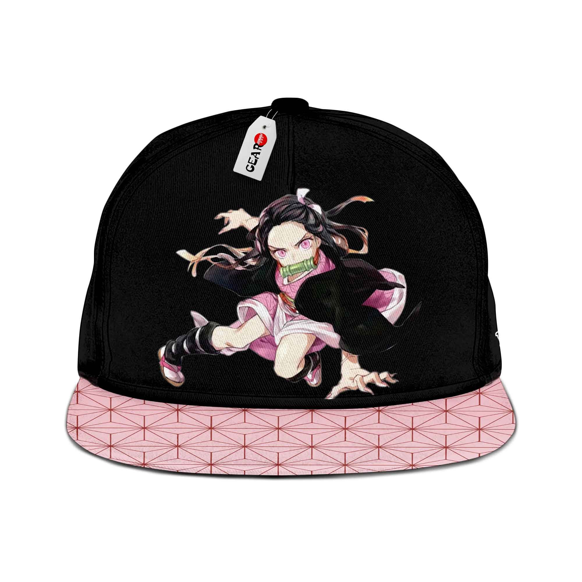 NEW Nezuko Kimetsu Cap hat1