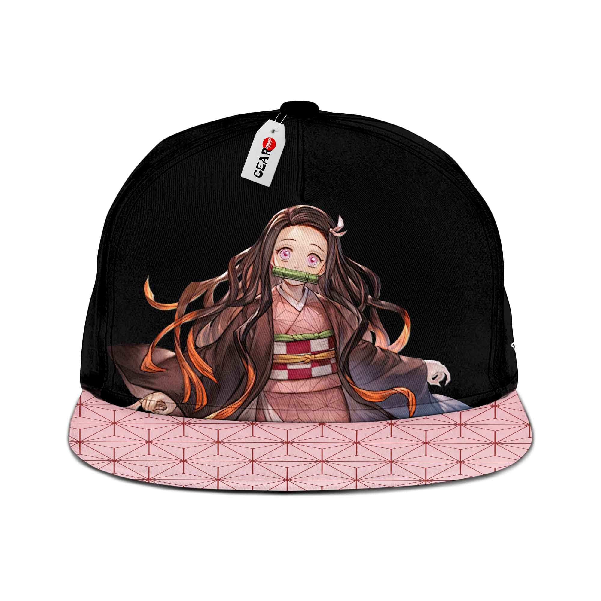 NEW Cute Nezuko Kimetsu Cap hat1