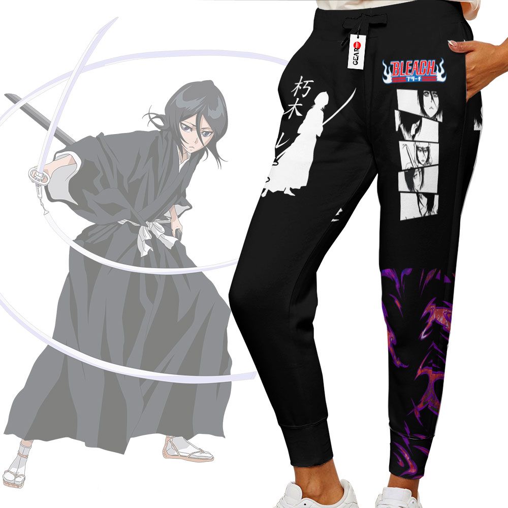 BEST Kuchiki Rukia Anime BL Jogger Pants1