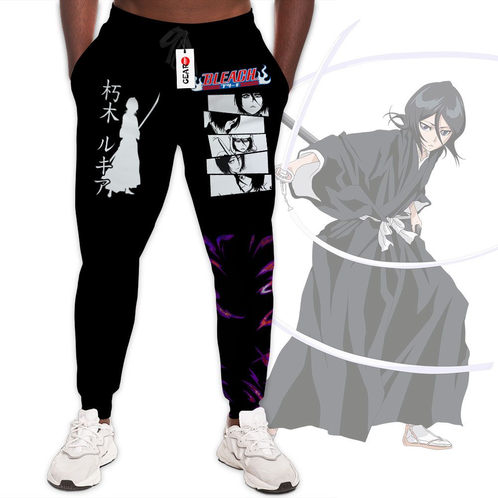 BEST Kuchiki Rukia Anime BL Jogger Pants2