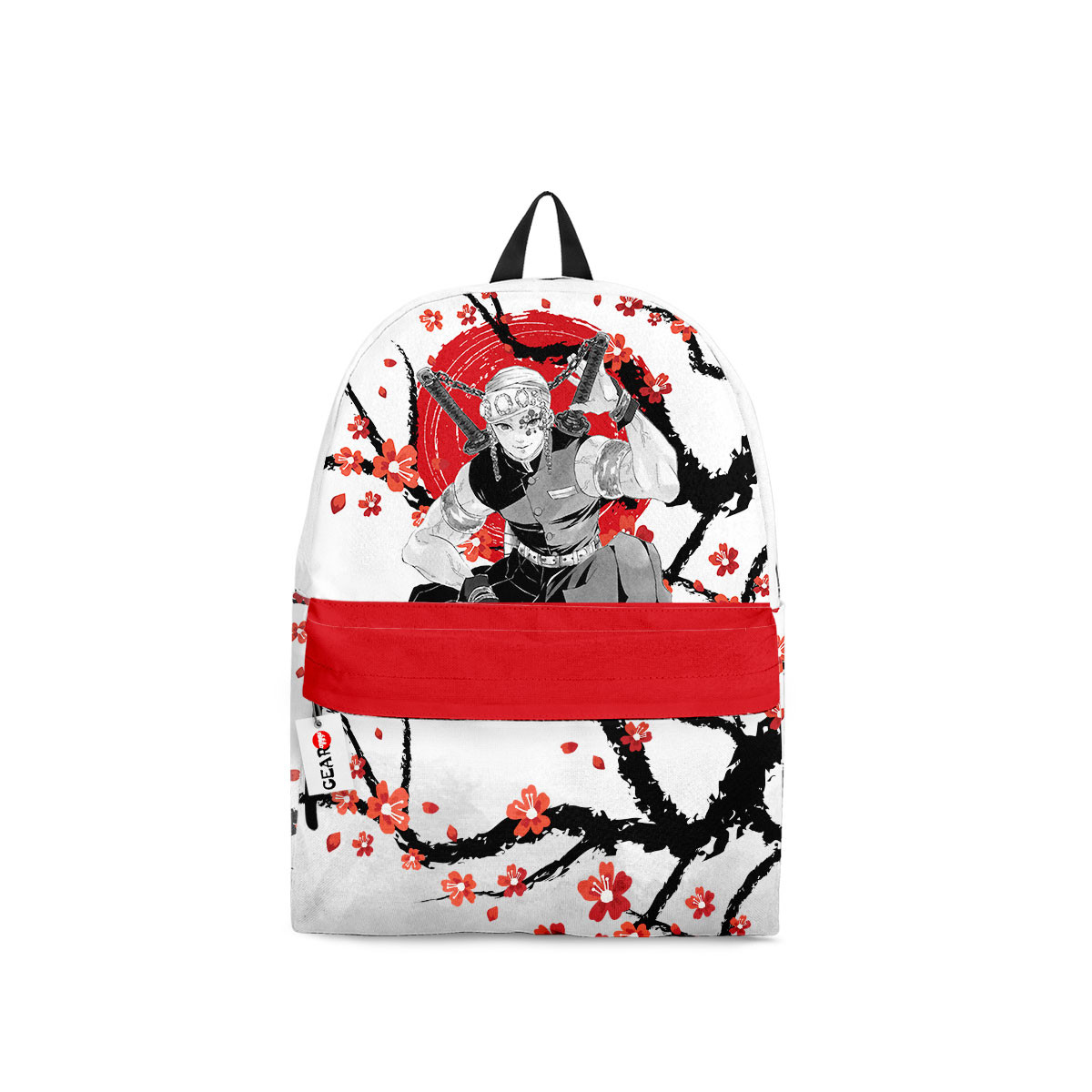 BEST Tengen Uzui Kimetsu Anime Japan Style Backpack Bag1