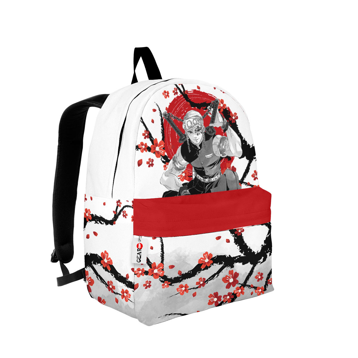 BEST Tengen Uzui Kimetsu Anime Japan Style Backpack Bag2