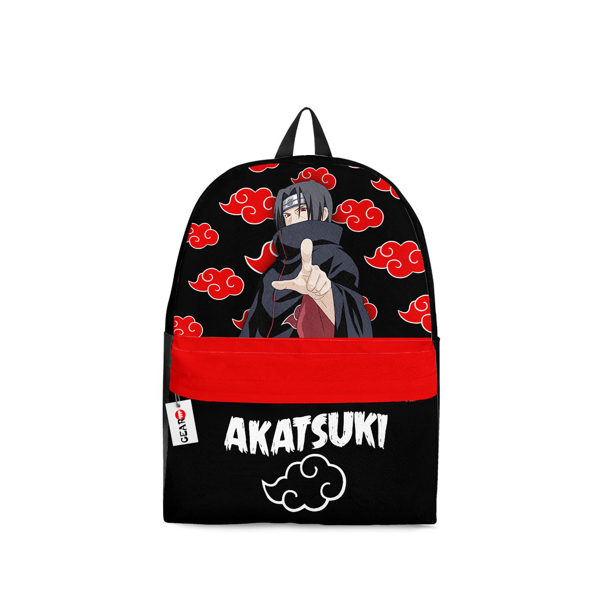BEST Itachi Uchiha Akatsuki NRT Anime Backpack Bag1
