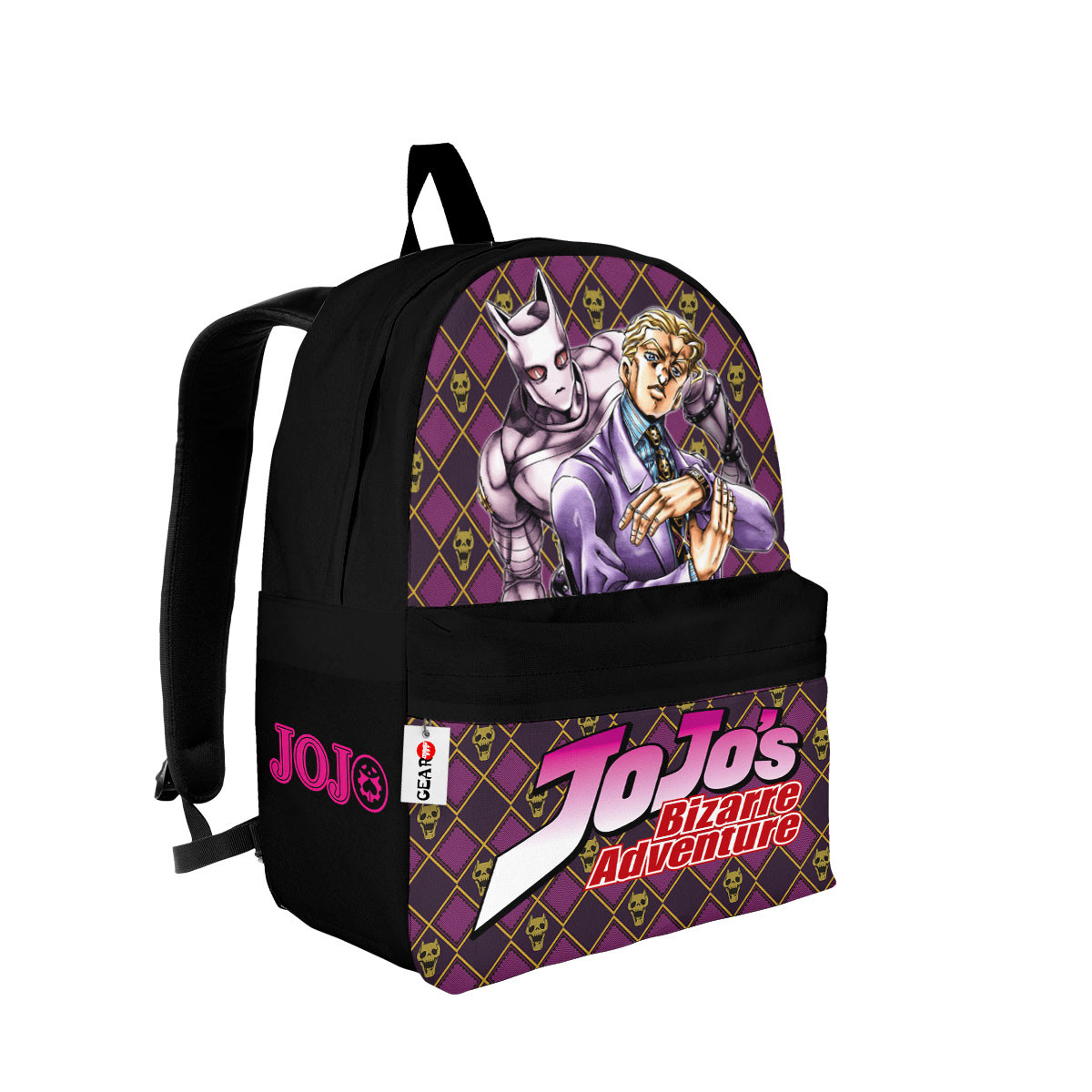 BEST Yoshikage Kira JJ Adventure Anime Backpack Bag2