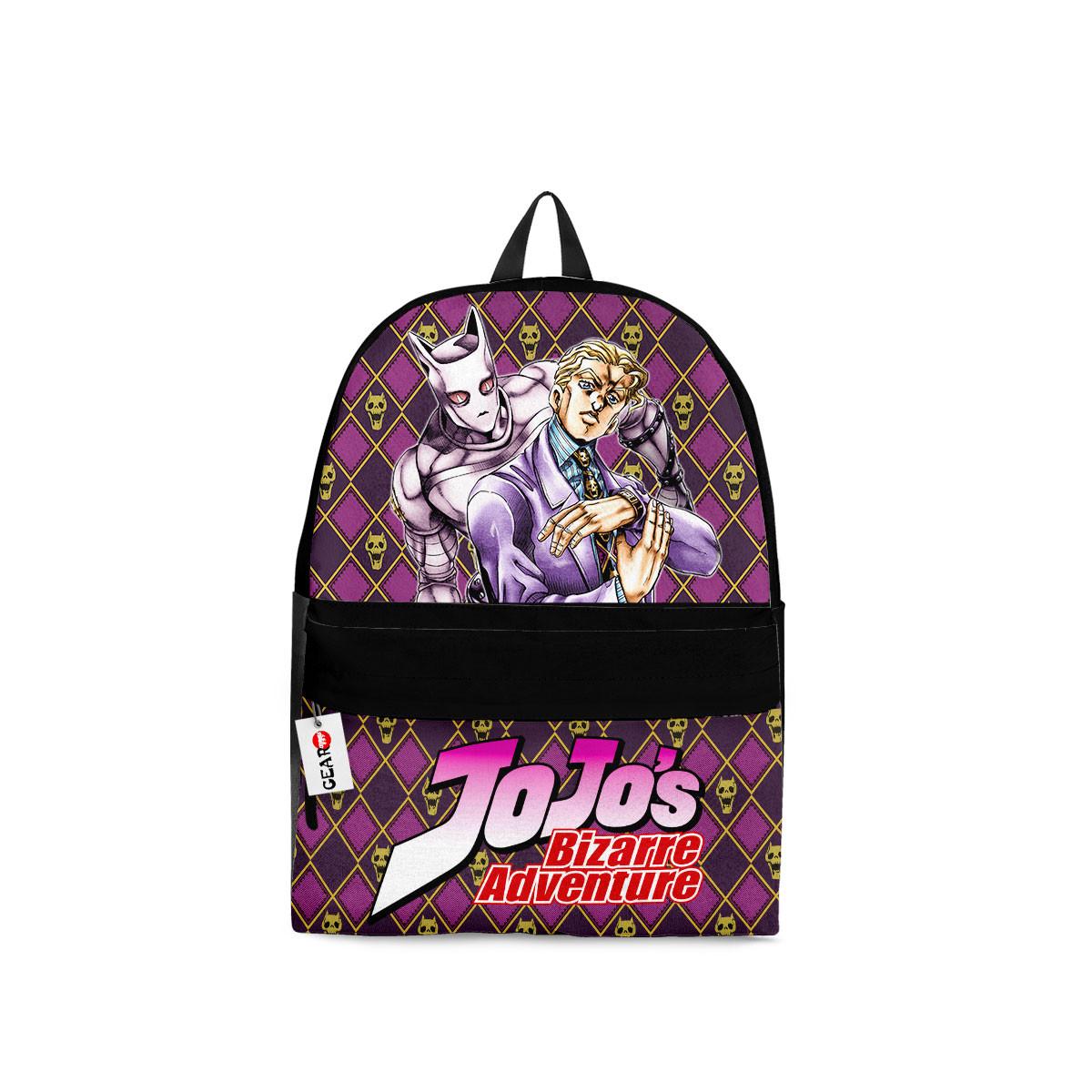 BEST Yoshikage Kira JJ Adventure Anime Backpack Bag1