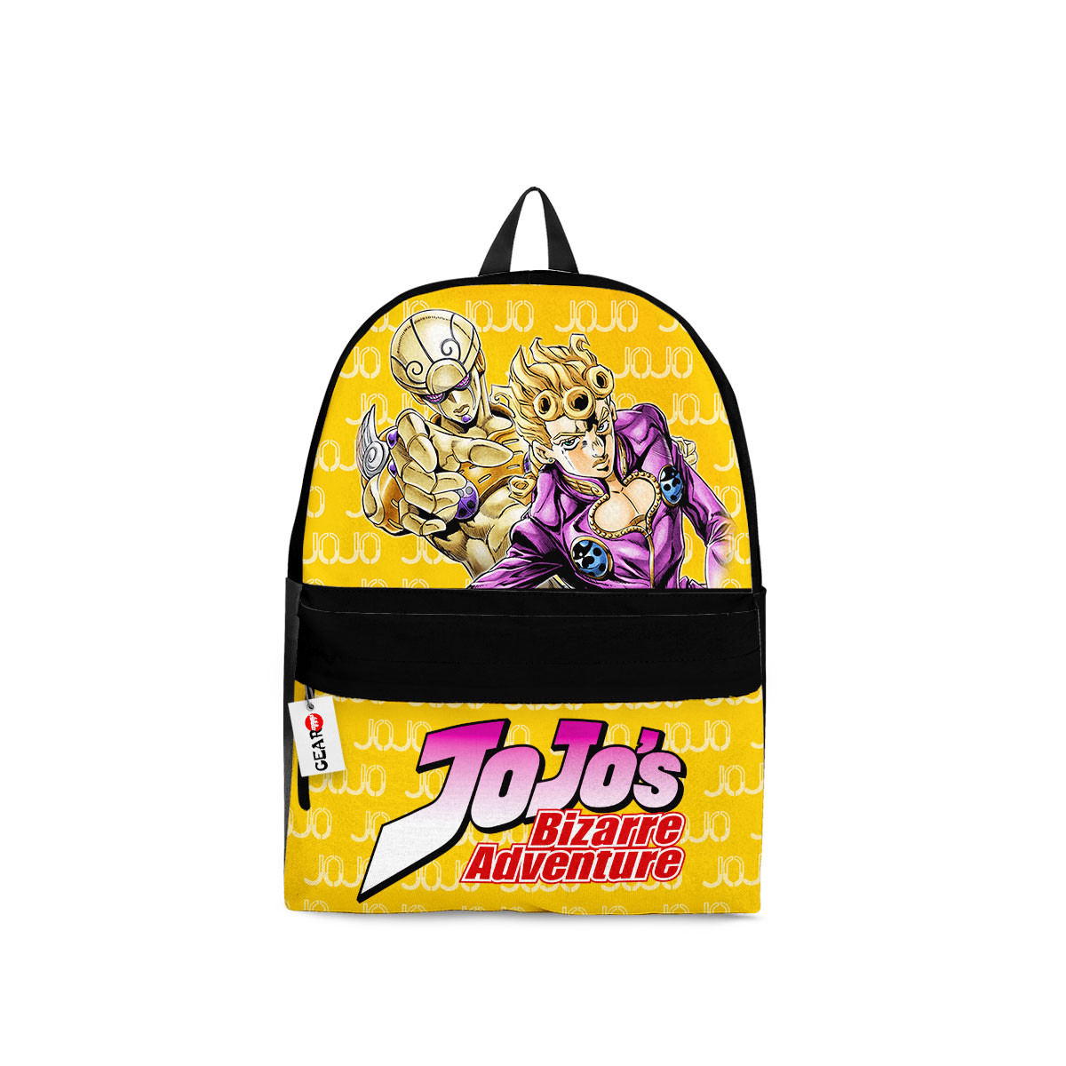 BEST Giorno Giovanna JJ Adventure Anime Backpack Bag1