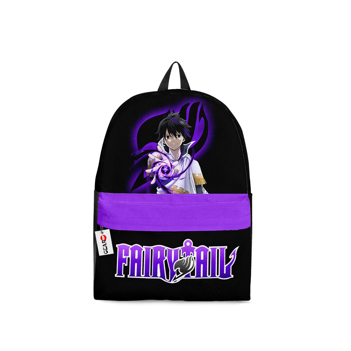 BEST Zeref Fairy Tail Anime Backpack Bag1