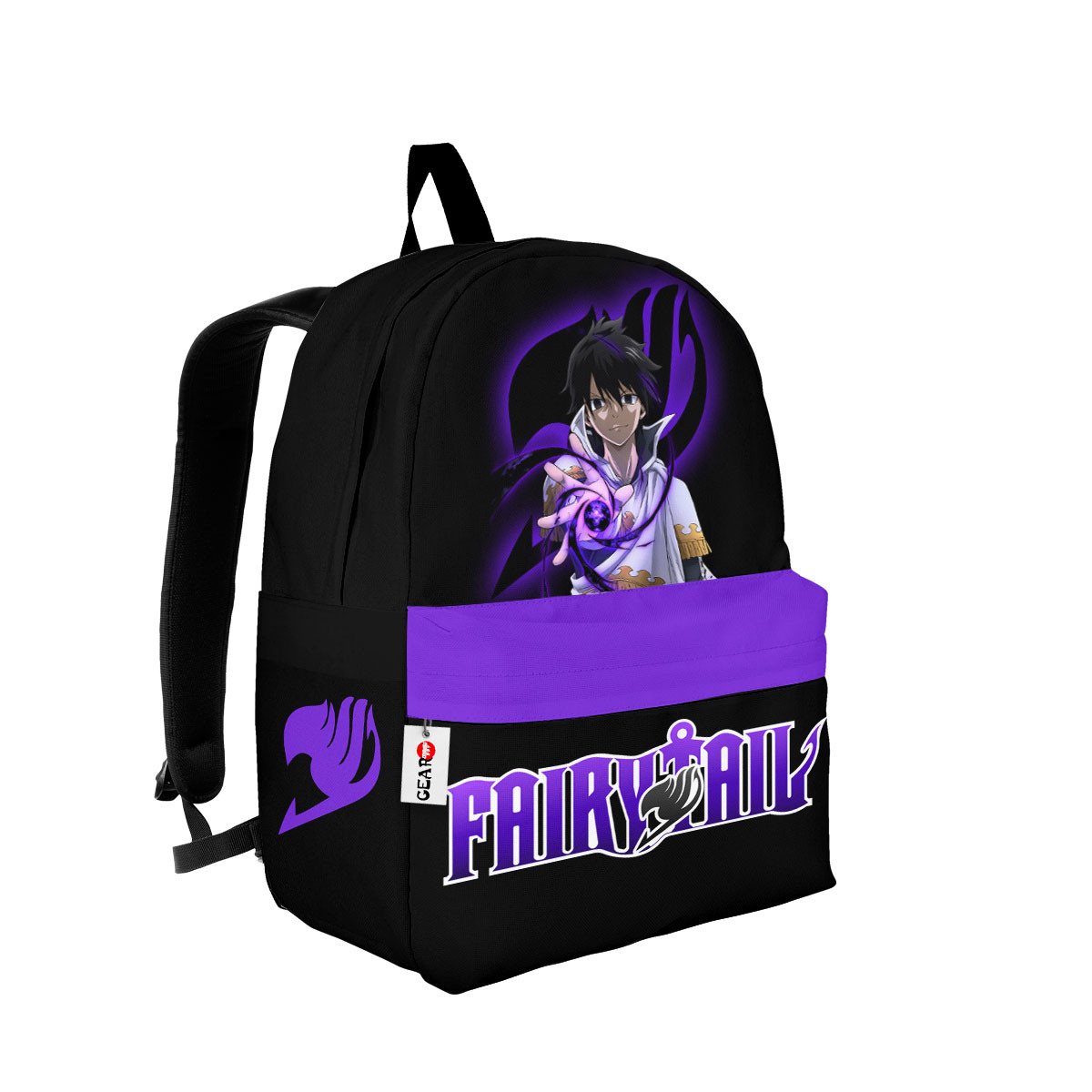 BEST Zeref Fairy Tail Anime Backpack Bag2