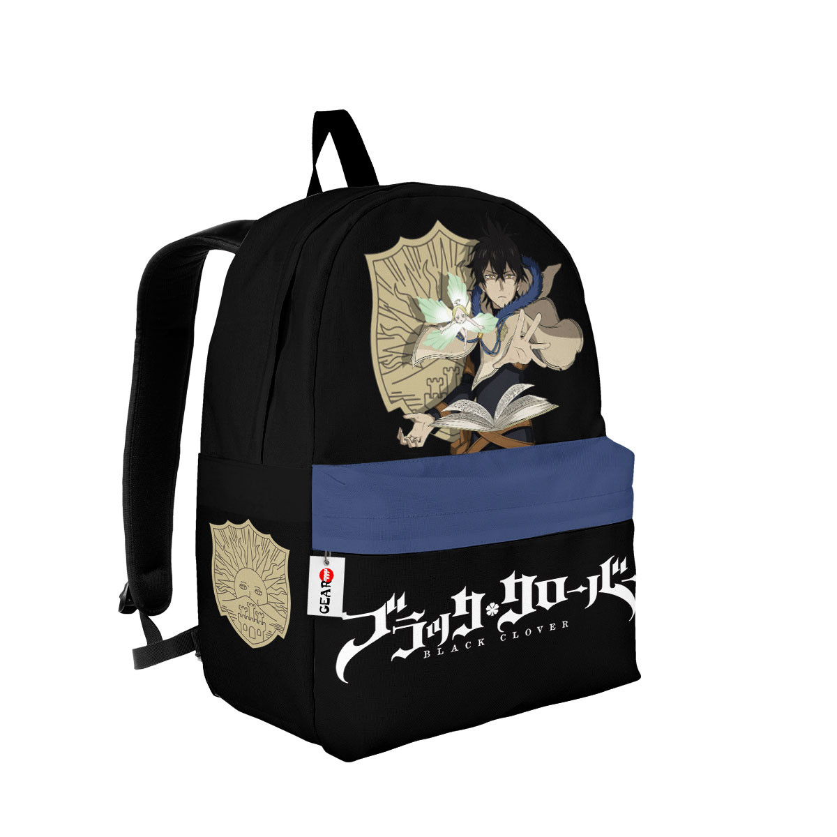 BEST Yuno Grinberryall Black Clover Anime Backpack Bag2