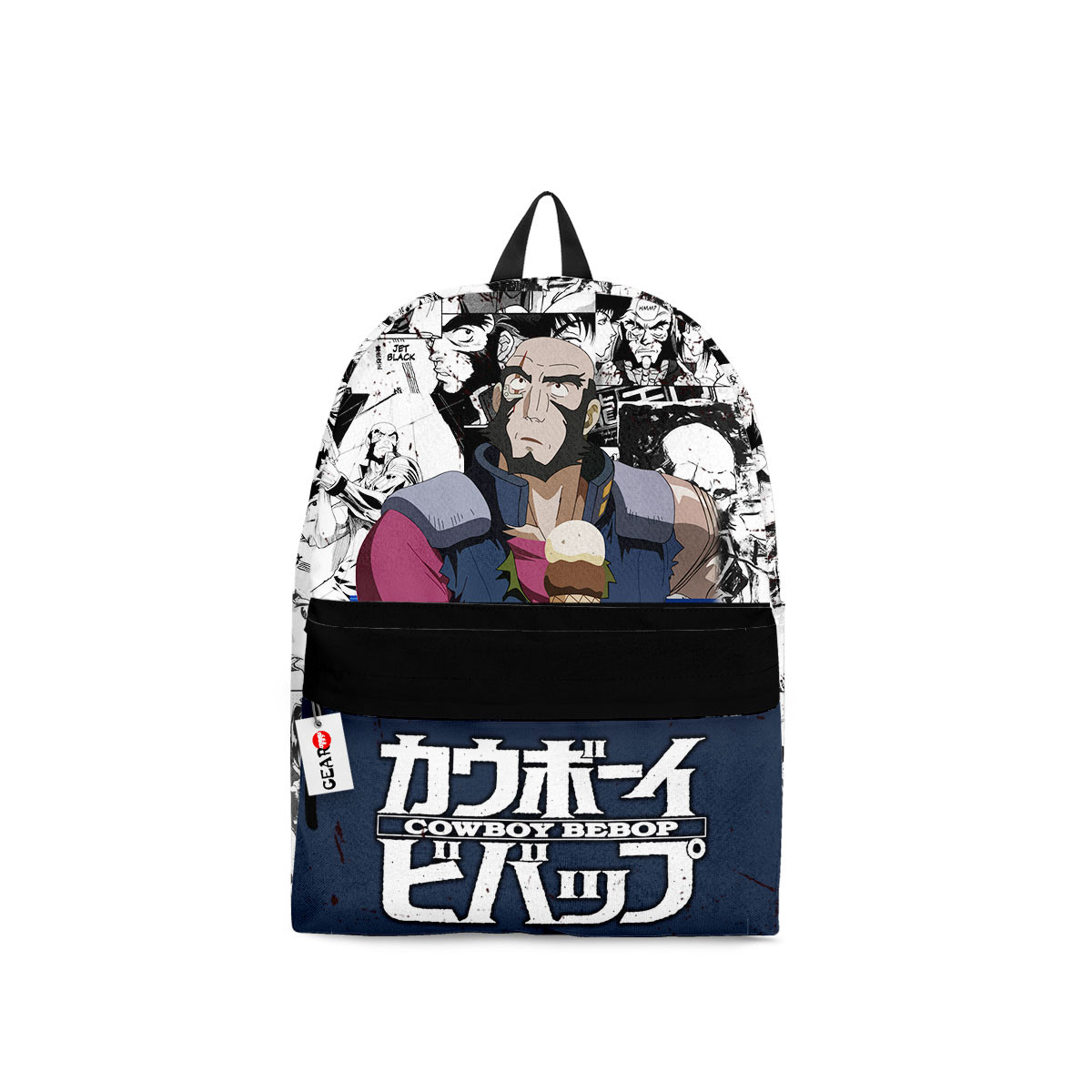 BEST Jet Black Cowboy Bebop Anime Mix Manga Backpack Bag1