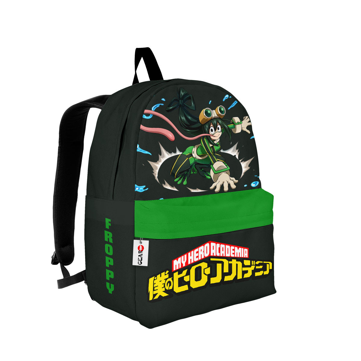 BEST Tsuyu Asui Anime My Hero Academia Backpack Bag2