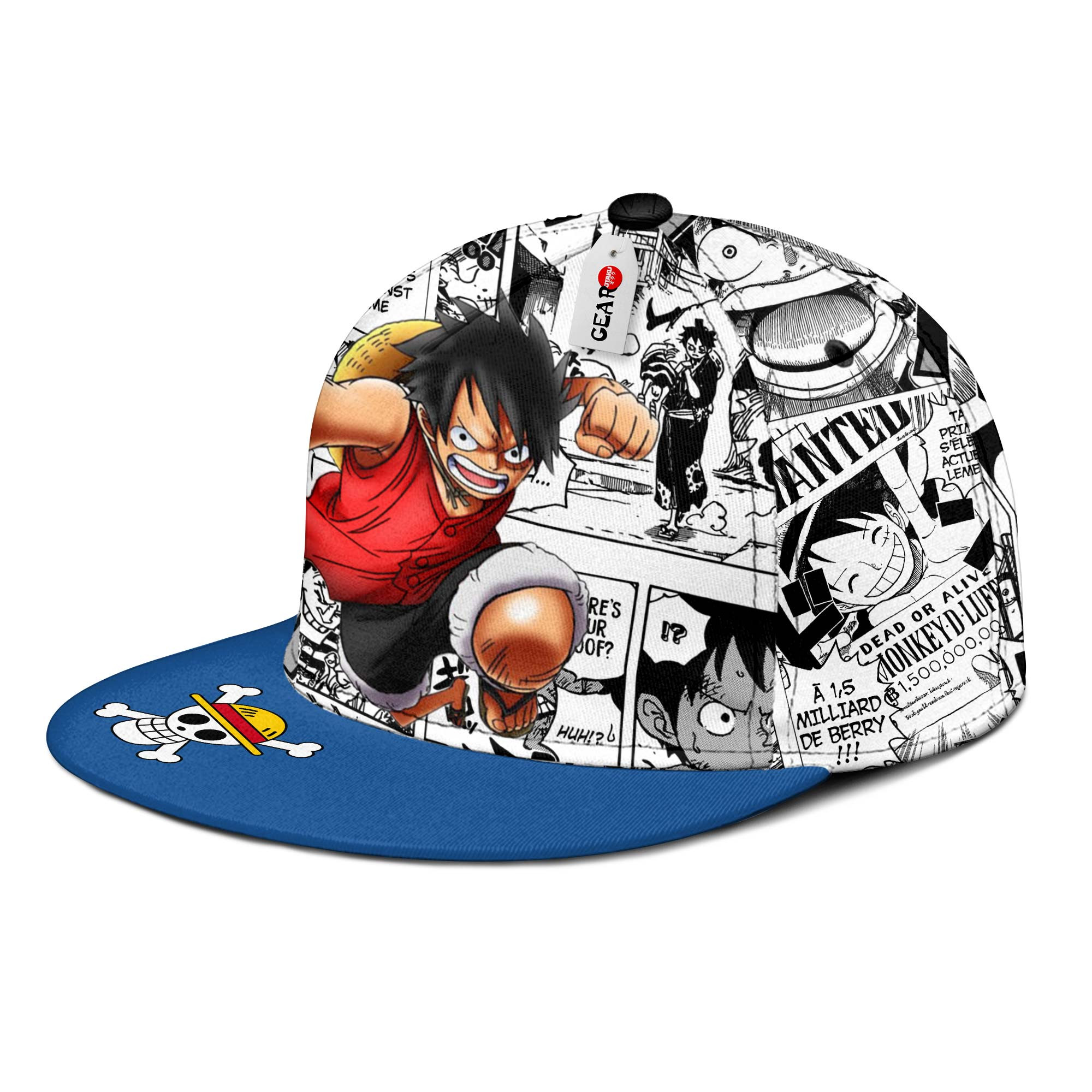 NEW Monkey D Luffy One Piece Mix Manga Cap hat2