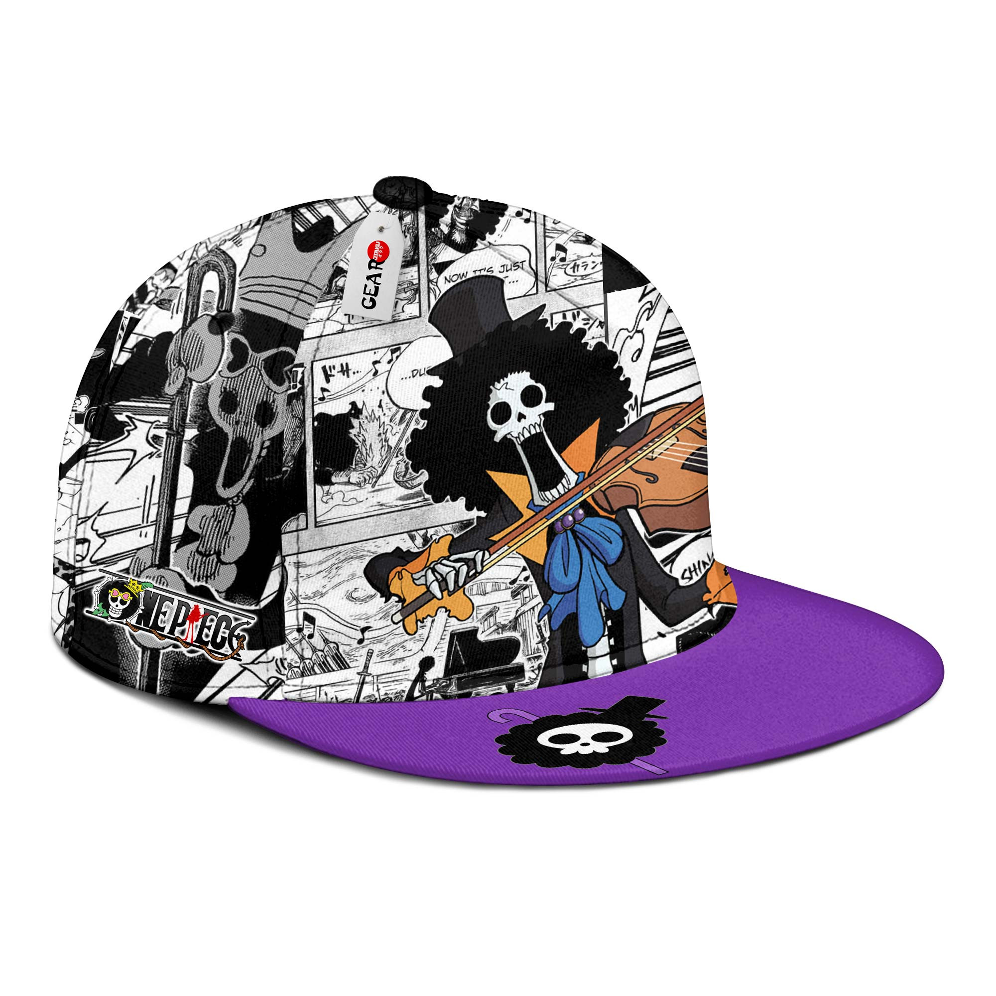 NEW Brook One Piece Mix Manga Cap hat2