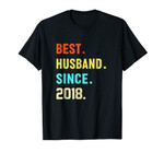 Mens Husband Since 2018 - 1 Year Anniversary Gift Idea for Him