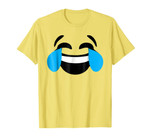 Emoji Halloween Costume Laughing Tears of Joy Emoji Yellow