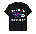 Who will win the race - gender reveal clothes apparel