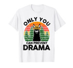 Only You Can Prevent Drama Llama Camping Vintage Funny Gift