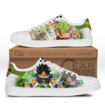 Dragon Ball Broly Skate Sneakers Custom Anime Shoes