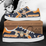 Koshi Sugawara Skate Shoes Custom Haikyuu Anime Shoes