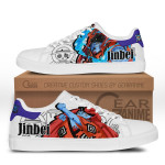 Jinbei Skate Sneakers Custom Anime One Piece Shoes