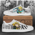 Code Geass Gino Weinberg Skate Shoes Custom Anime Shoes