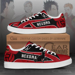 Nekoma High Skate Shoes Haikyuu Anime Custom Shoes PN10
