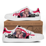 Chainsaw Man Power Skate Sneakers Custom Chainsaw Man Anime Shoes