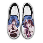 Kanao Tsuyuri Slip On Sneakers Custom Anime Demon Slayer Shoes