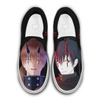 Nacht Faust Slip On Sneakers Custom Anime Black Clover Shoes
