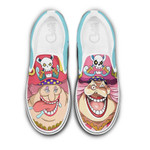 Bigmom Pirates Slip On Sneakers Custom Anime One Piece Shoes
