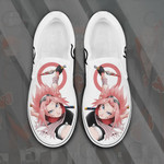 Haruno Sakura Slip On Sneakers Custom Anime Shoes PN12