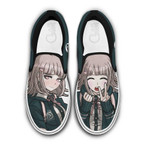 Chiaki Nanami Slip On Sneakers Custom Anime Danganronpa Shoes