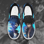 Dabi Slip On Sneakers My Hero Academia Custom Anime Shoes