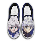 Killua Slip On Sneakers Custom Anime Hunter x Hunter Shoes